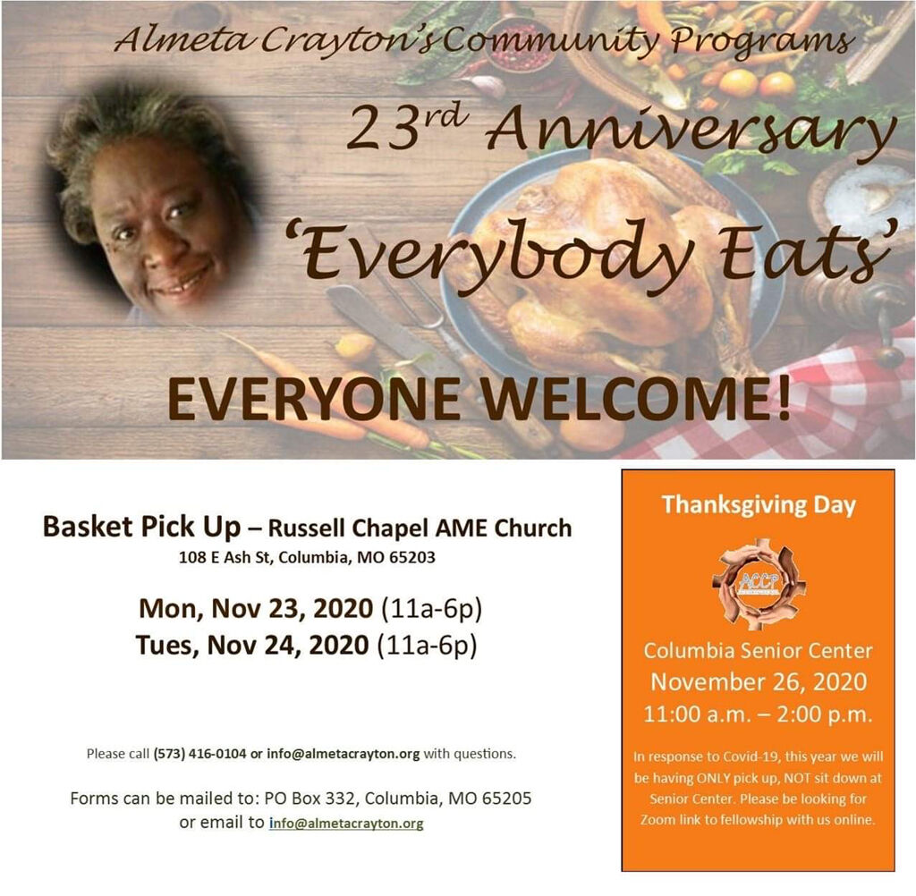 Everybody Eats program flyer
